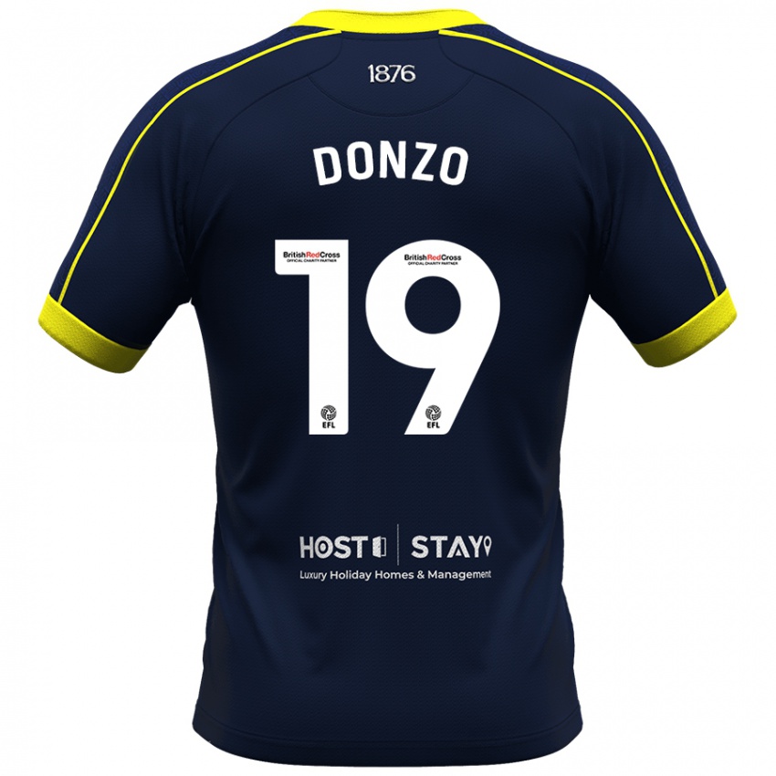 Mujer Camiseta Jolie Donzo #19 Armada 2ª Equipación 2023/24 La Camisa Argentina