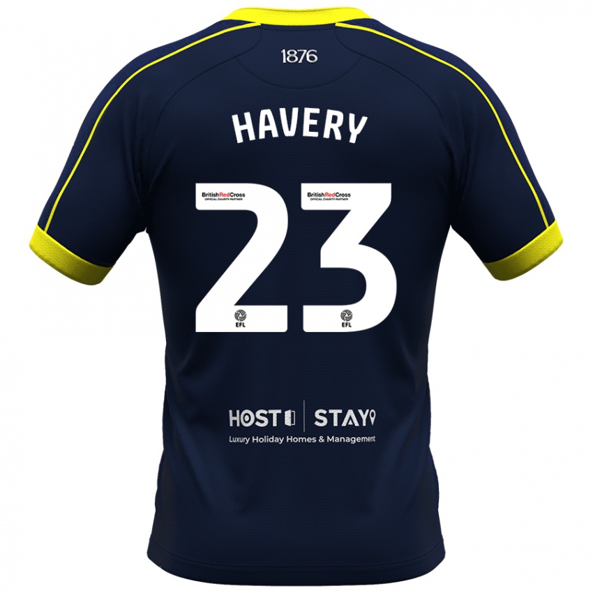 Mujer Camiseta Nicole Havery #23 Armada 2ª Equipación 2023/24 La Camisa Argentina