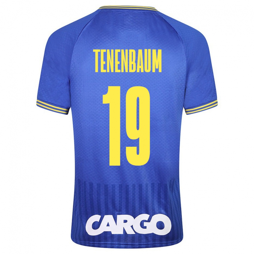 Mujer Camiseta Daniel Tenenbaum #19 Azul 2ª Equipación 2023/24 La Camisa Argentina