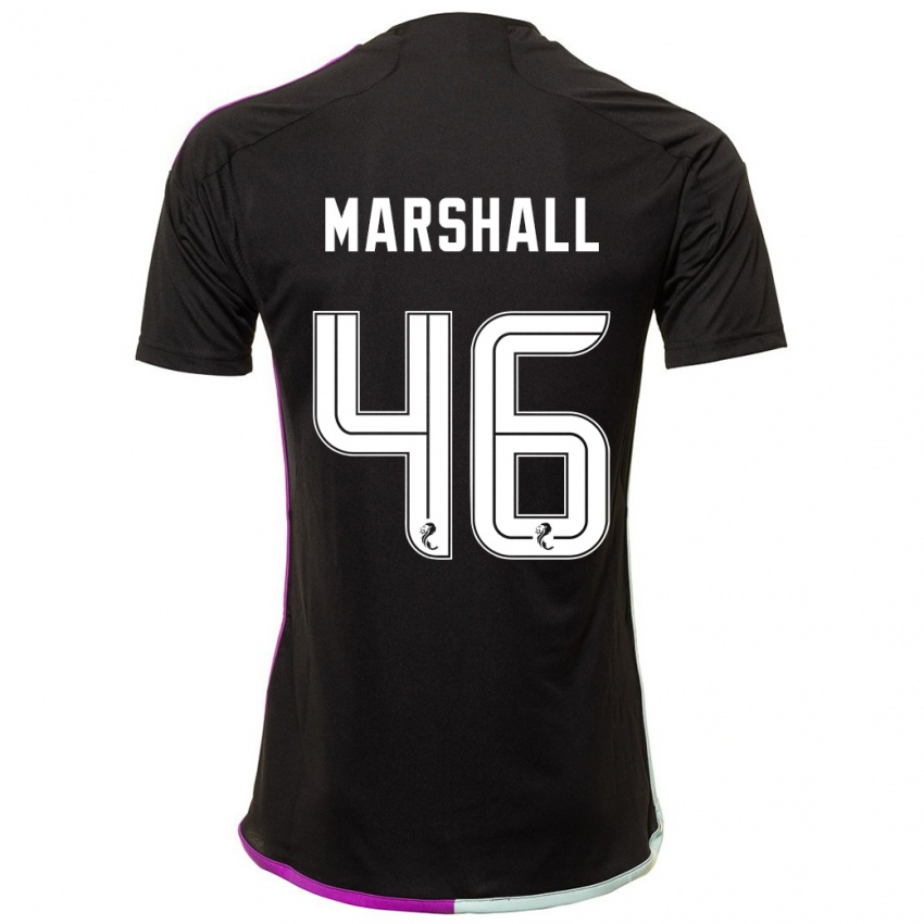 Mujer Camiseta Findlay Marshall #46 Negro 2ª Equipación 2023/24 La Camisa Argentina