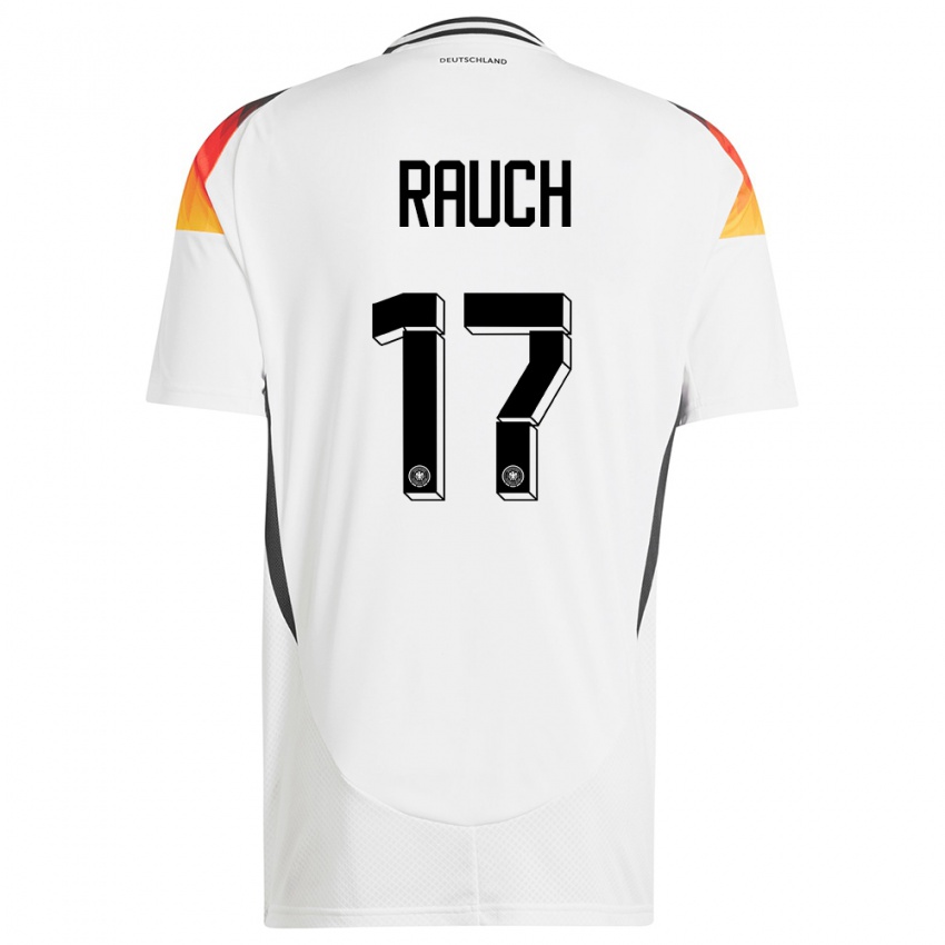 Niño Camiseta Alemania Felicitas Rauch #17 Blanco 1ª Equipación 24-26 La Camisa Argentina