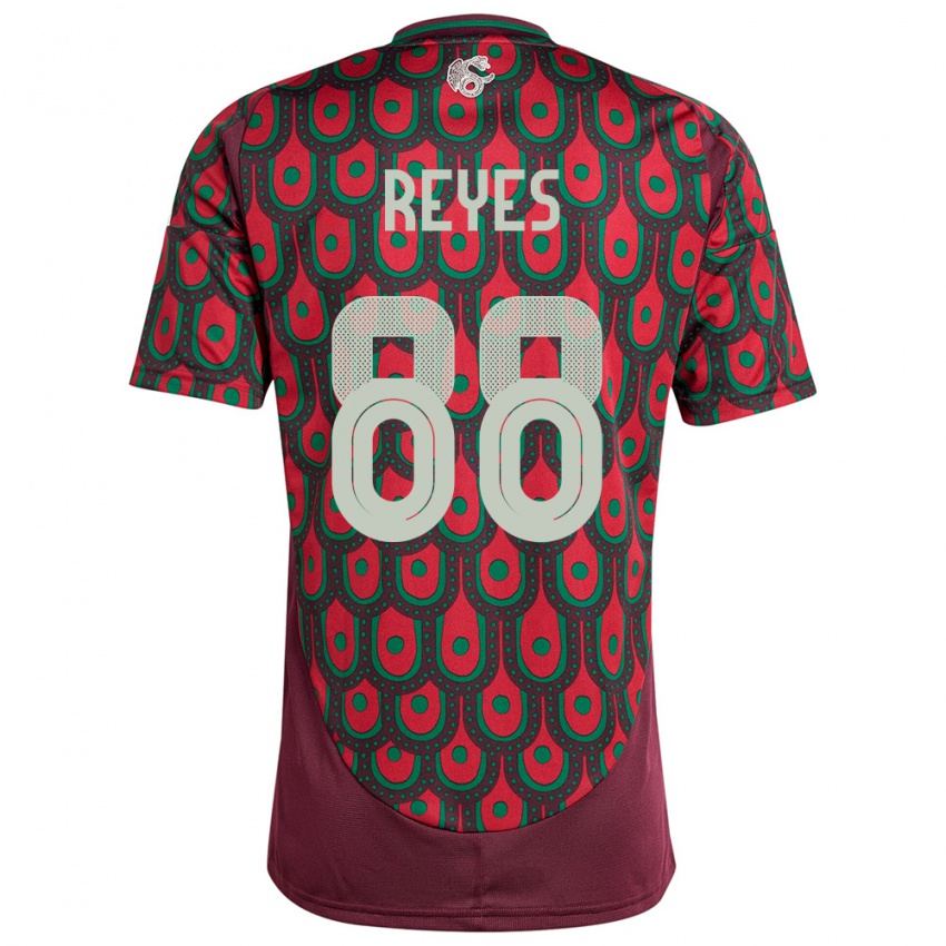 Niño Camiseta México Maricarmen Reyes #88 Granate 1ª Equipación 24-26 La Camisa Argentina