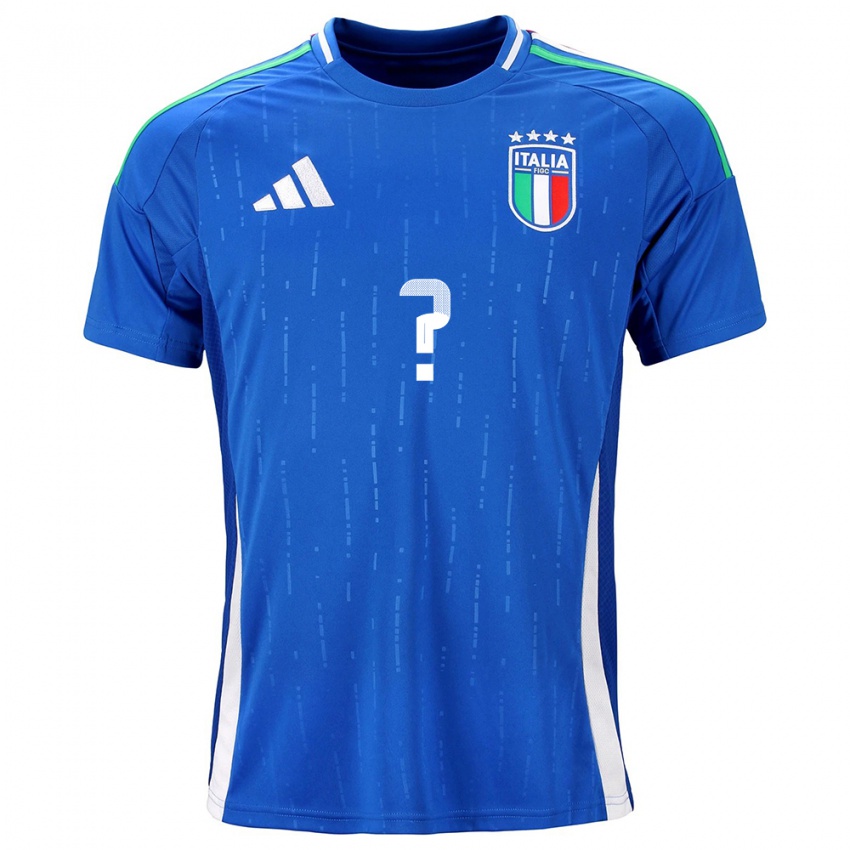 Niño Camiseta Italia Ihren Namen #0 Azul 1ª Equipación 24-26 La Camisa Argentina