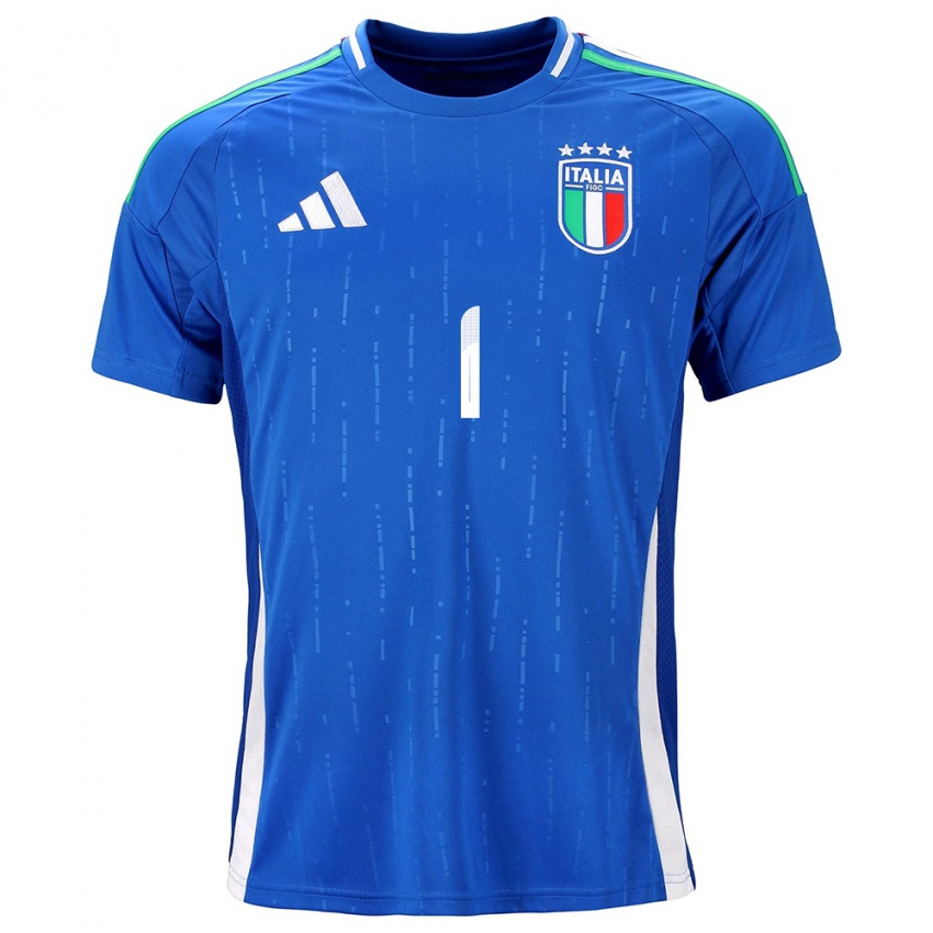 Niño Camiseta Italia Federico Magro #1 Azul 1ª Equipación 24-26 La Camisa Argentina