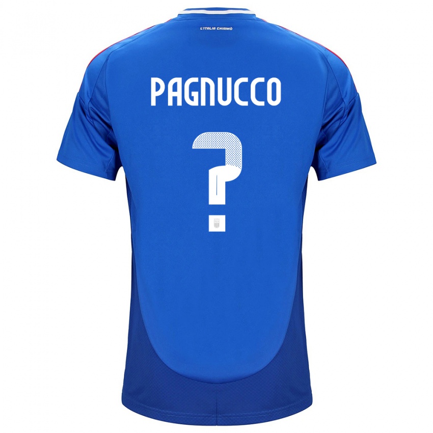 Niño Camiseta Italia Filippo Pagnucco #0 Azul 1ª Equipación 24-26 La Camisa Argentina