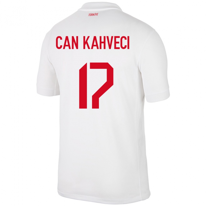 Niño Camiseta Turquía İrfan Can Kahveci #17 Blanco 1ª Equipación 24-26 La Camisa Argentina