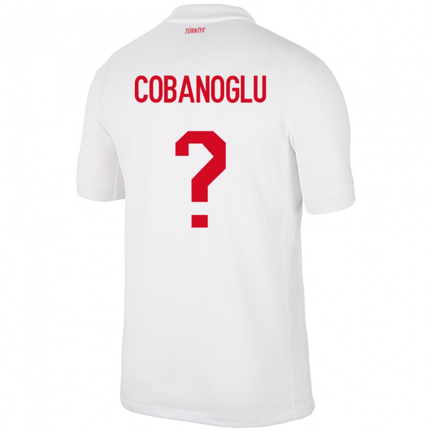 Niño Camiseta Turquía Ahmet Çobanoğlu #0 Blanco 1ª Equipación 24-26 La Camisa Argentina