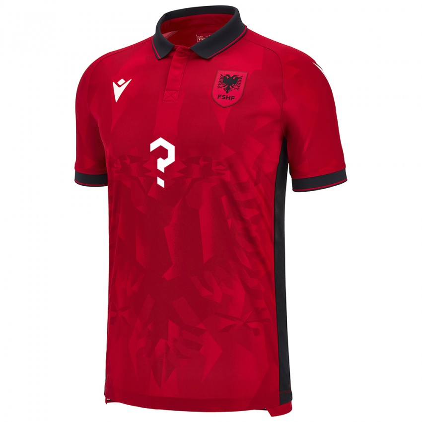 Niño Camiseta Albania Orgito Ruci #0 Rojo 1ª Equipación 24-26 La Camisa Argentina