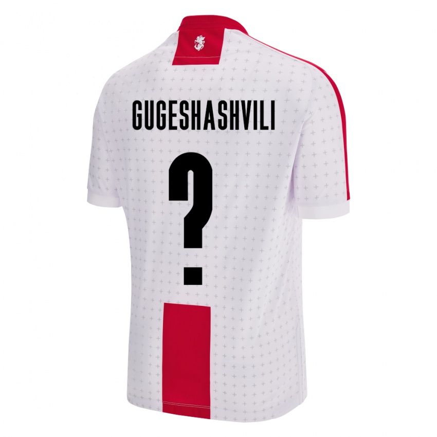 Niño Camiseta Georgia Zaza Gugeshashvili #0 Blanco 1ª Equipación 24-26 La Camisa Argentina