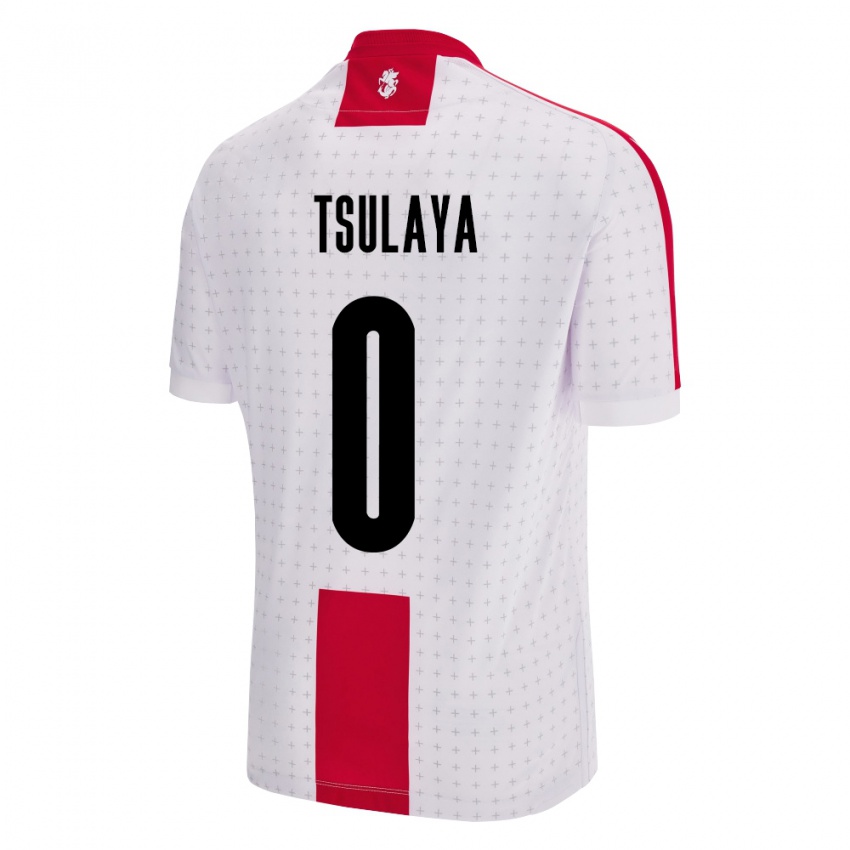 Niño Camiseta Georgia Ana Tsulaya #0 Blanco 1ª Equipación 24-26 La Camisa Argentina