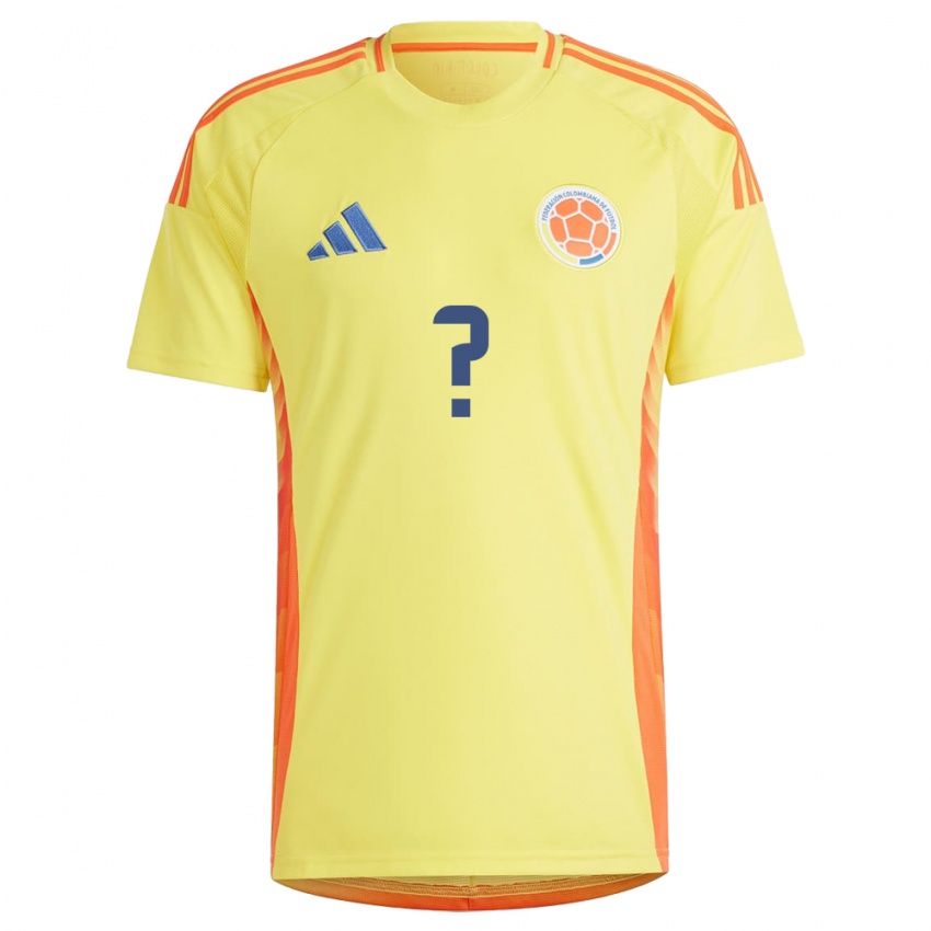 Niño Camiseta Colombia Pedro Bravo #0 Amarillo 1ª Equipación 24-26 La Camisa Argentina