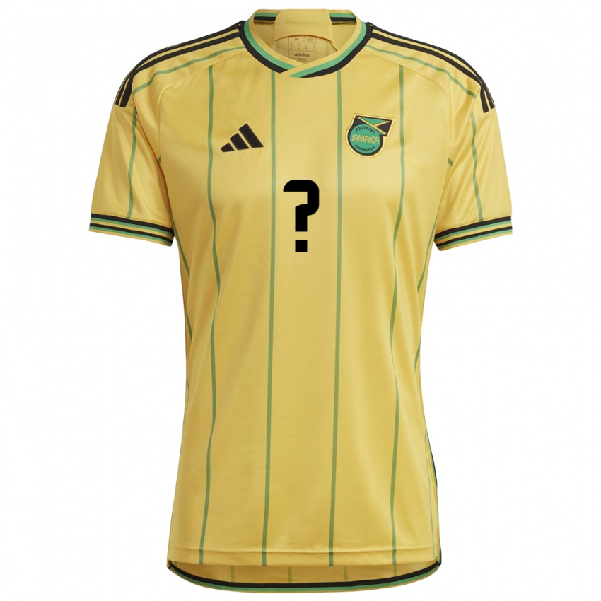 Niño Camiseta Jamaica Andrene Smith #0 Amarillo 1ª Equipación 24-26 La Camisa Argentina