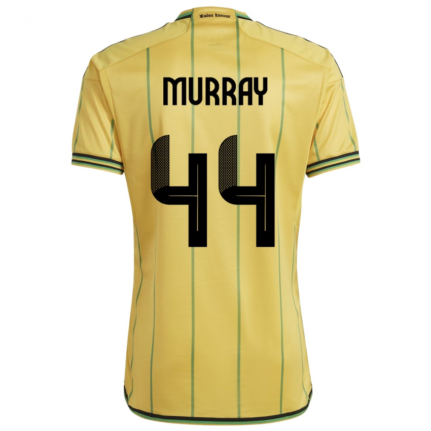 Niño Camiseta Jamaica Satara Murray #44 Amarillo 1ª Equipación 24-26 La Camisa Argentina