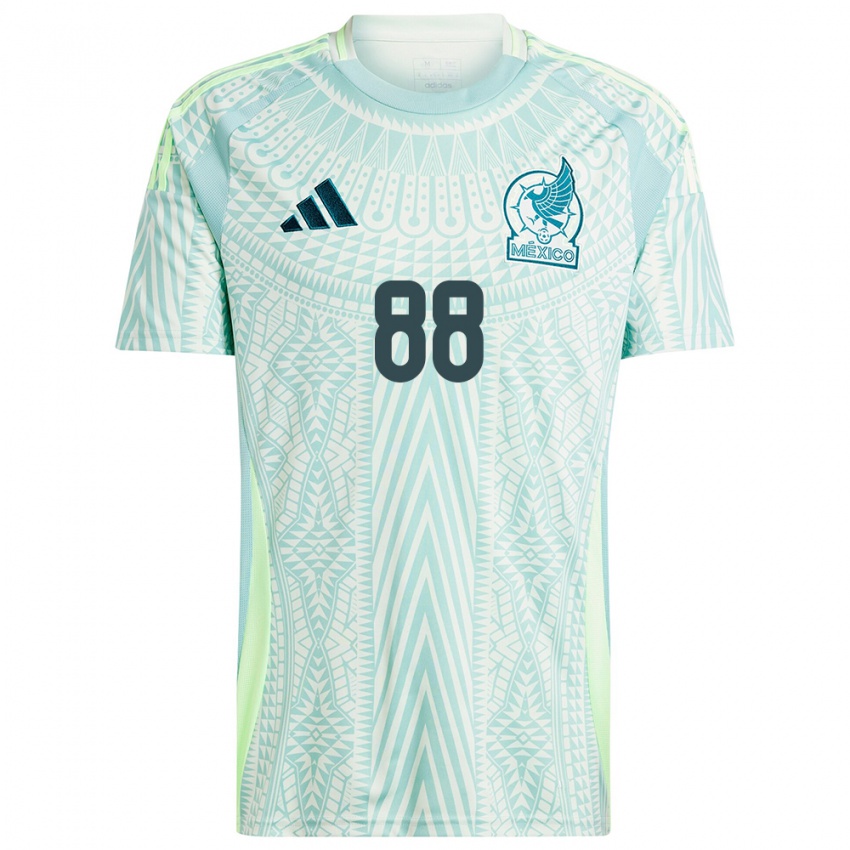 Niño Camiseta México Maricarmen Reyes #88 Lino Verde 2ª Equipación 24-26 La Camisa Argentina