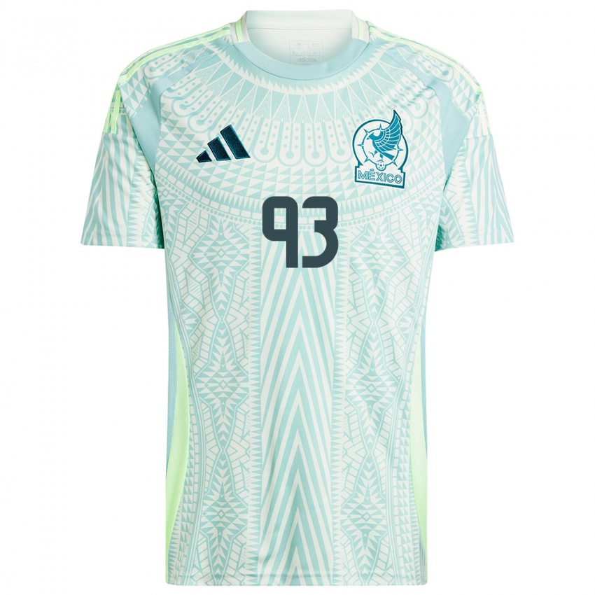 Niño Camiseta México Rebeca Bernal #93 Lino Verde 2ª Equipación 24-26 La Camisa Argentina