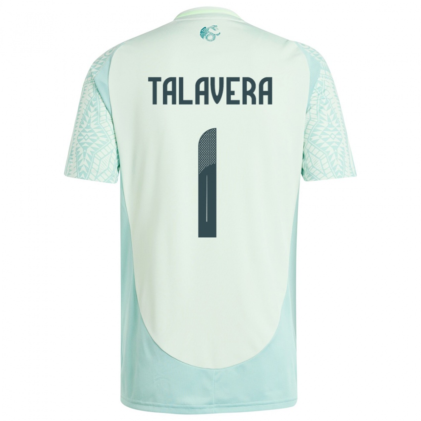 Niño Camiseta México Alfredo Talavera #1 Lino Verde 2ª Equipación 24-26 La Camisa Argentina