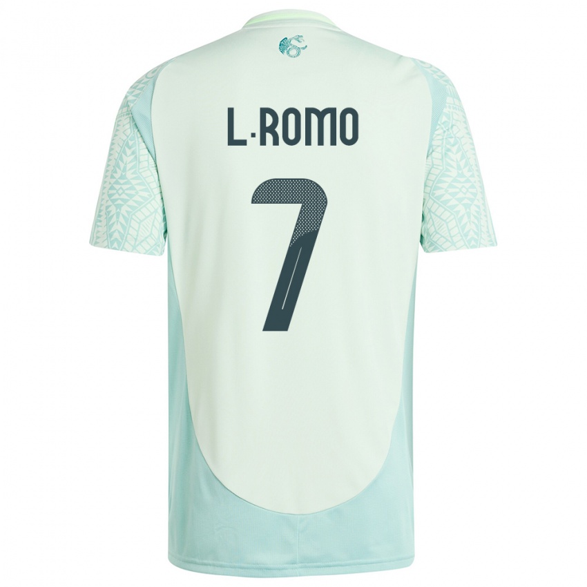 Niño Camiseta México Luis Romo #7 Lino Verde 2ª Equipación 24-26 La Camisa Argentina