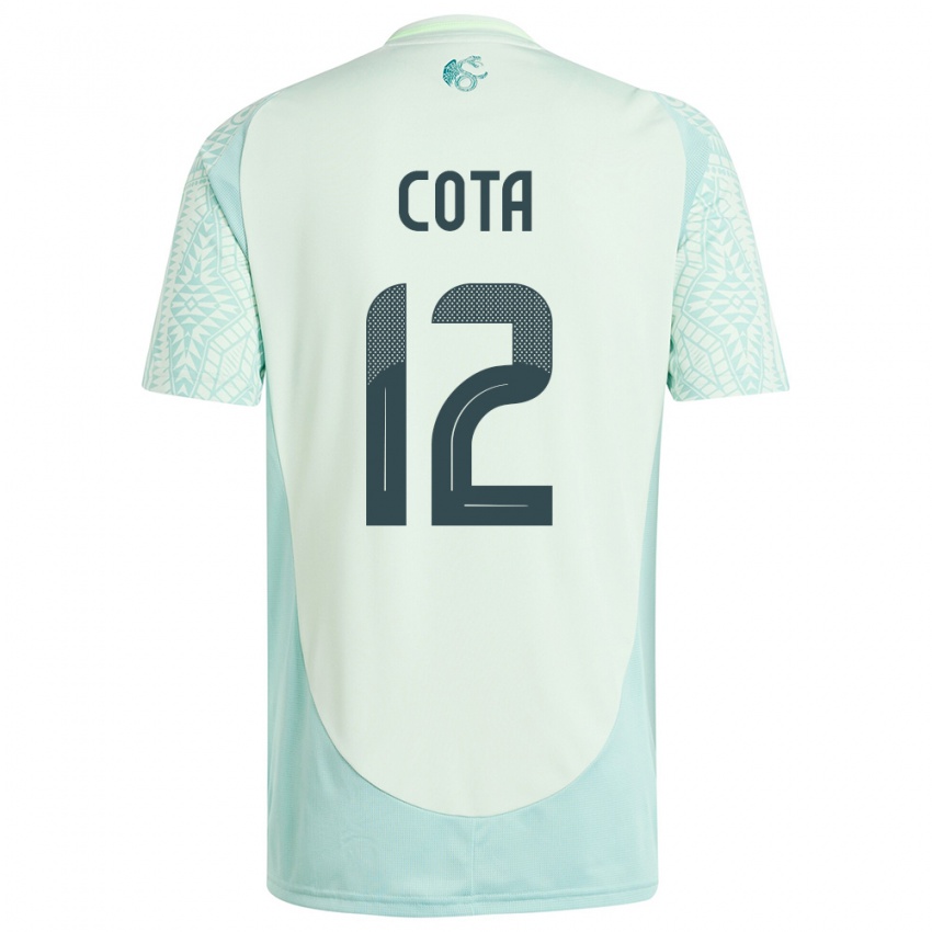 Niño Camiseta México Rodolfo Cota #12 Lino Verde 2ª Equipación 24-26 La Camisa Argentina