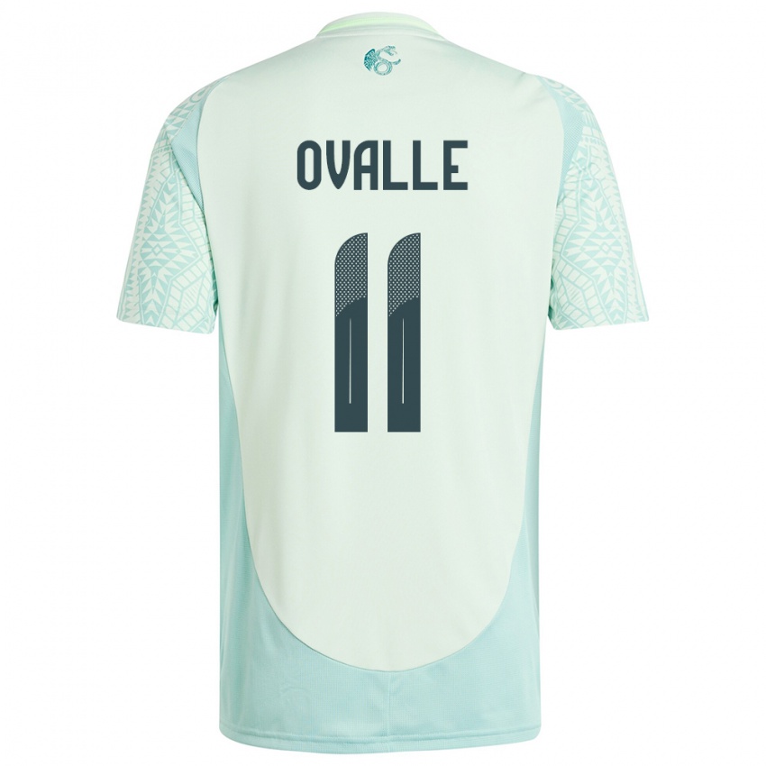 Niño Camiseta México Lizbeth Ovalle #11 Lino Verde 2ª Equipación 24-26 La Camisa Argentina