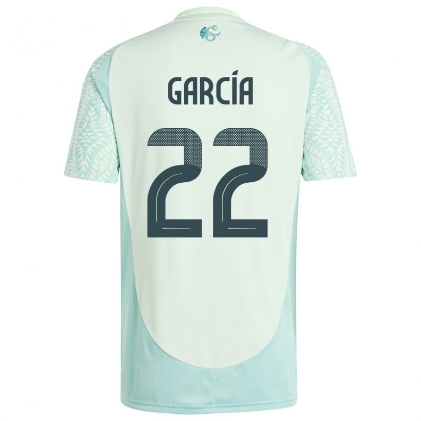 Niño Camiseta México Diana Garcia #22 Lino Verde 2ª Equipación 24-26 La Camisa Argentina