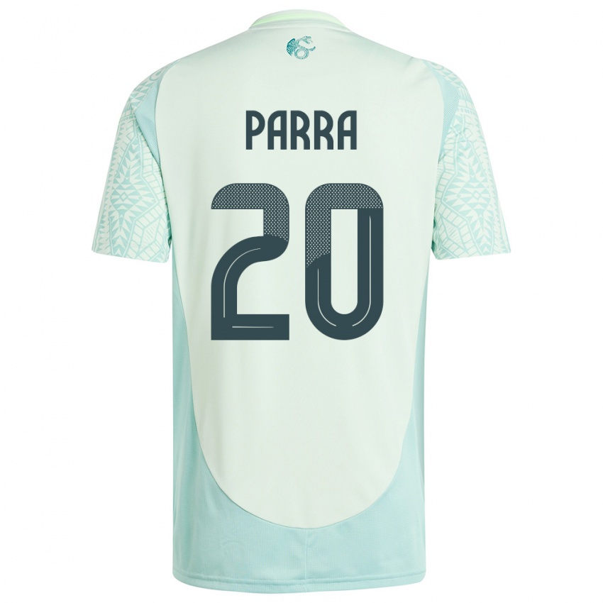 Niño Camiseta México Rodrigo Parra #20 Lino Verde 2ª Equipación 24-26 La Camisa Argentina