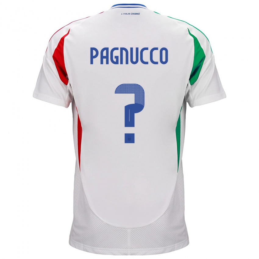 Niño Camiseta Italia Filippo Pagnucco #0 Blanco 2ª Equipación 24-26 La Camisa Argentina