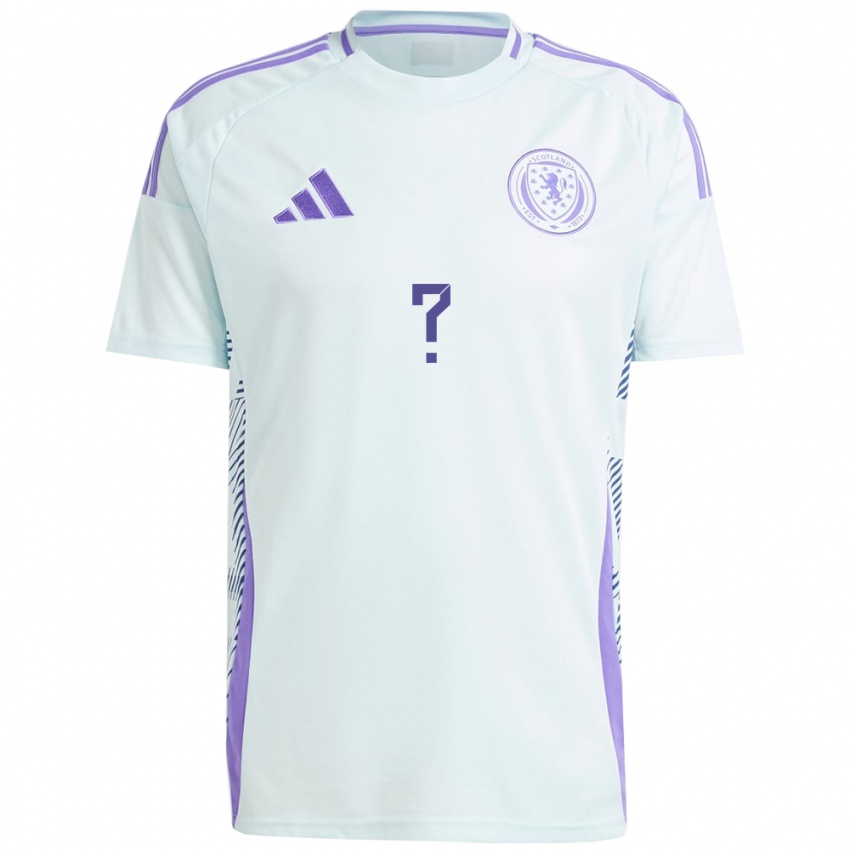 Niño Camiseta Escocia Owen Stirton #0 Azul Menta Claro 2ª Equipación 24-26 La Camisa Argentina