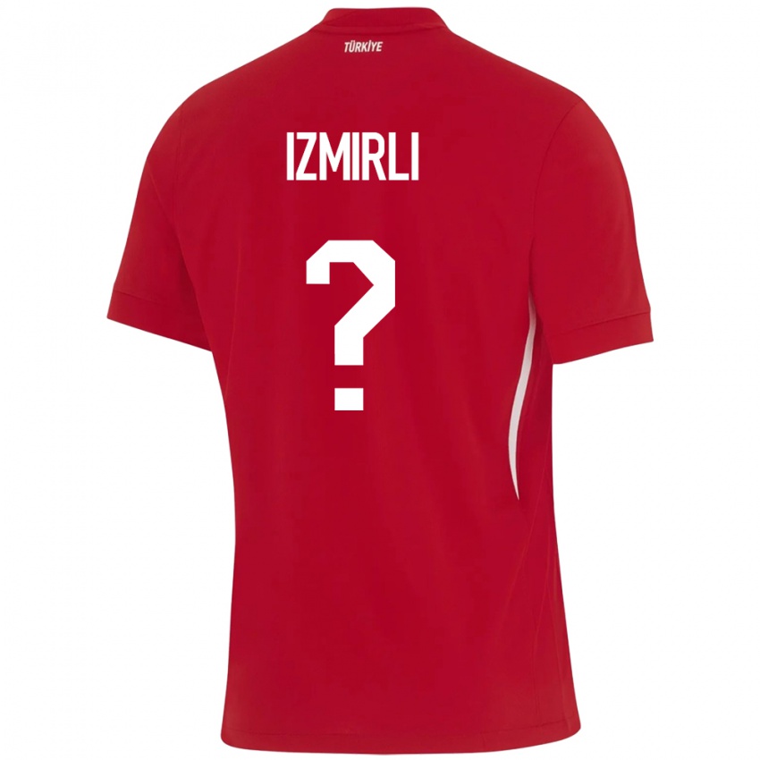 Niño Camiseta Turquía Ege İzmirli #0 Rojo 2ª Equipación 24-26 La Camisa Argentina