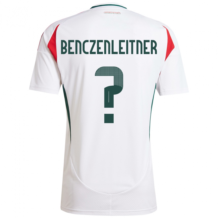 Niño Camiseta Hungría Barna Benczenleitner #0 Blanco 2ª Equipación 24-26 La Camisa Argentina