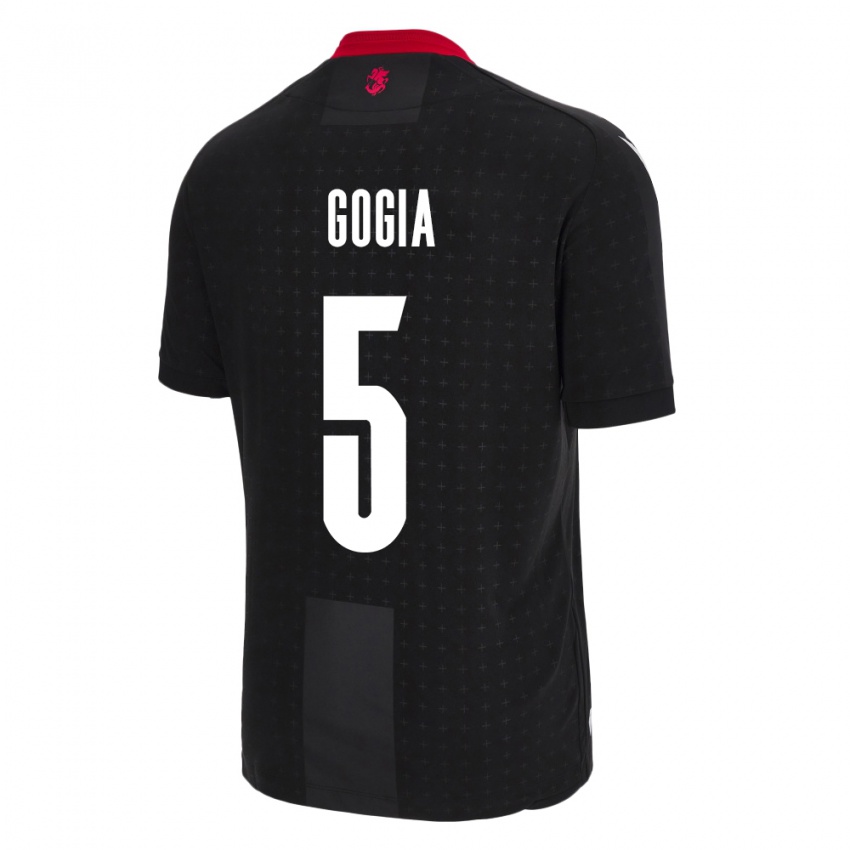 Niño Camiseta Georgia Gigi Gogia #5 Negro 2ª Equipación 24-26 La Camisa Argentina