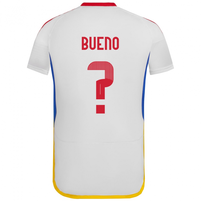 Niño Camiseta Venezuela Jesús Bueno #0 Blanco 2ª Equipación 24-26 La Camisa Argentina