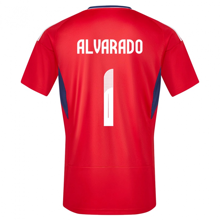 Hombre Camiseta Costa Rica Esteban Alvarado #1 Rojo 1ª Equipación 24-26 La Camisa Argentina