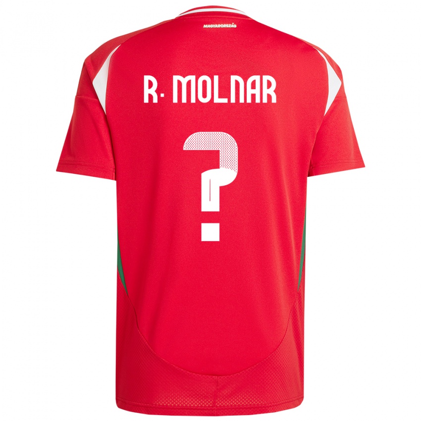 Hombre Camiseta Hungría Rajmund Molnár #0 Rojo 1ª Equipación 24-26 La Camisa Argentina