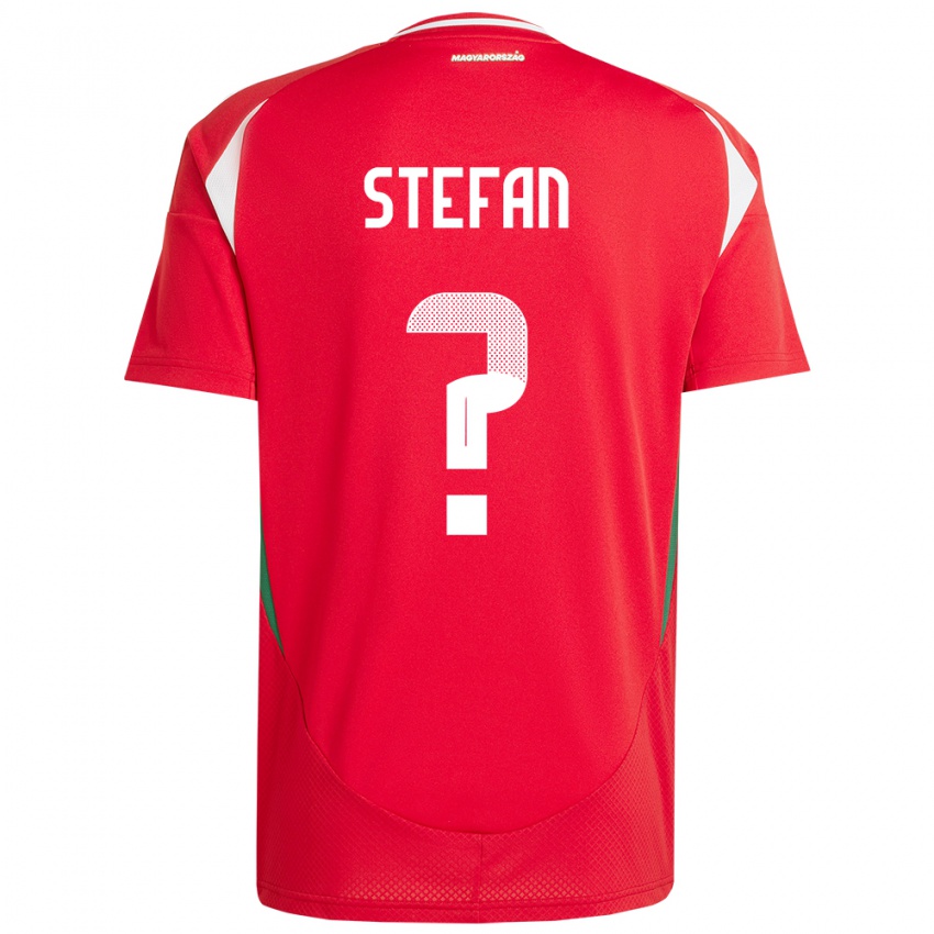 Hombre Camiseta Hungría Raúl Stefan #0 Rojo 1ª Equipación 24-26 La Camisa Argentina