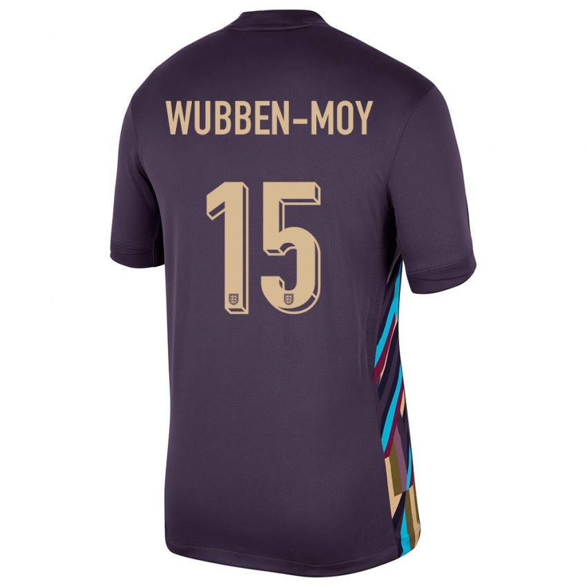 Hombre Camiseta Inglaterra Lotte Wubben Moy #15 Pasa Oscura 2ª Equipación 24-26 La Camisa Argentina