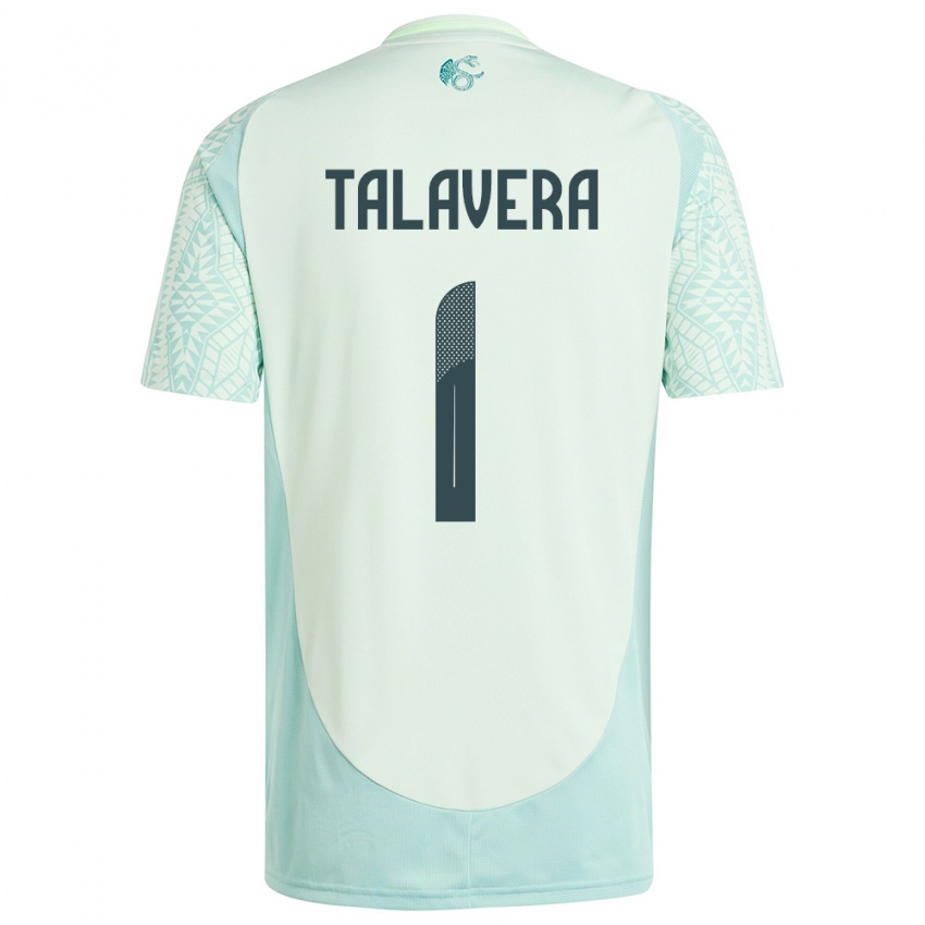 Hombre Camiseta México Alfredo Talavera #1 Lino Verde 2ª Equipación 24-26 La Camisa Argentina