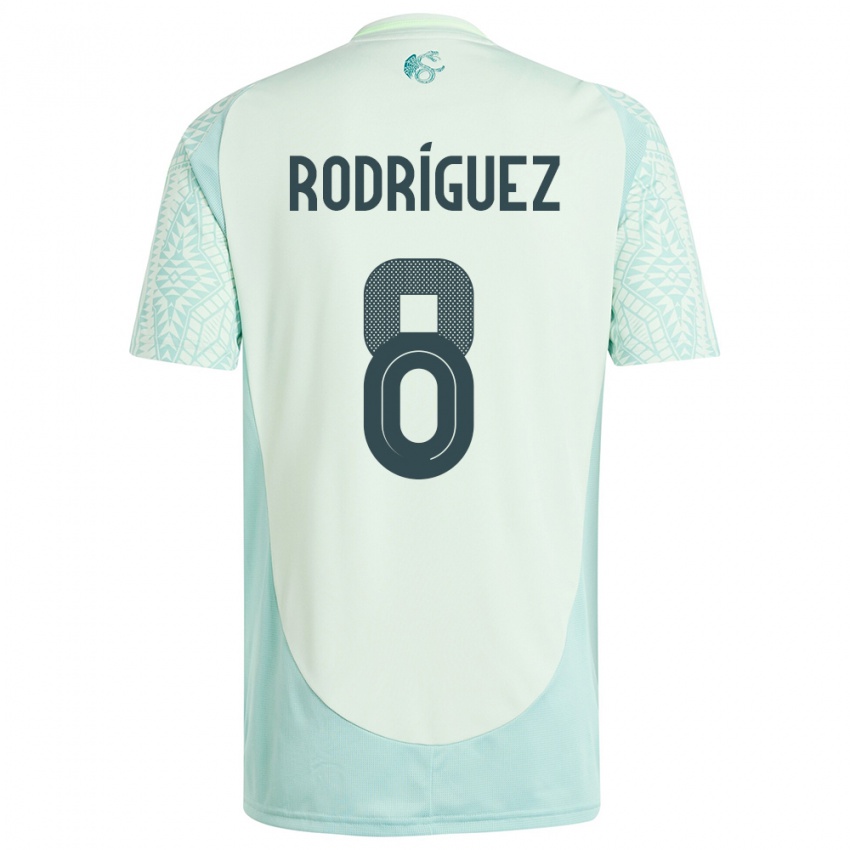 Hombre Camiseta México Carlos Rodriguez #8 Lino Verde 2ª Equipación 24-26 La Camisa Argentina