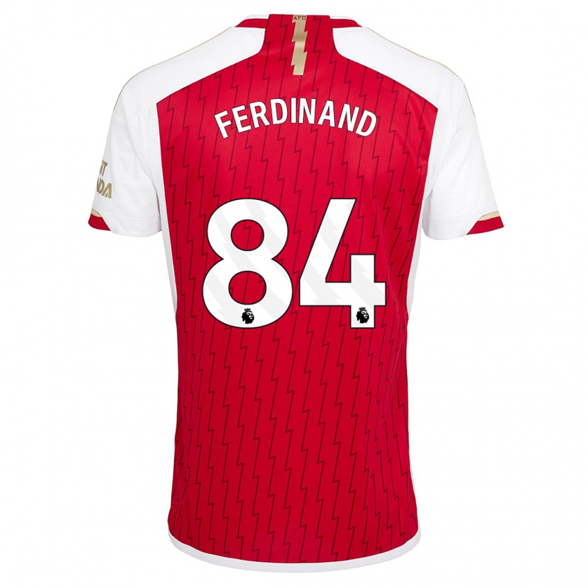 Niño Camiseta Seb Ferdinand #84 Rojo 1ª Equipación 2023/24 La Camisa Argentina