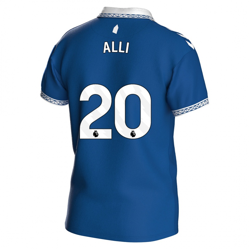 Niño Camiseta Dele Alli #20 Azul Real 1ª Equipación 2023/24 La Camisa Argentina