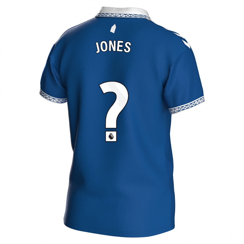 Niño Camiseta Edward Jones #0 Azul Real 1ª Equipación 2023/24 La Camisa Argentina