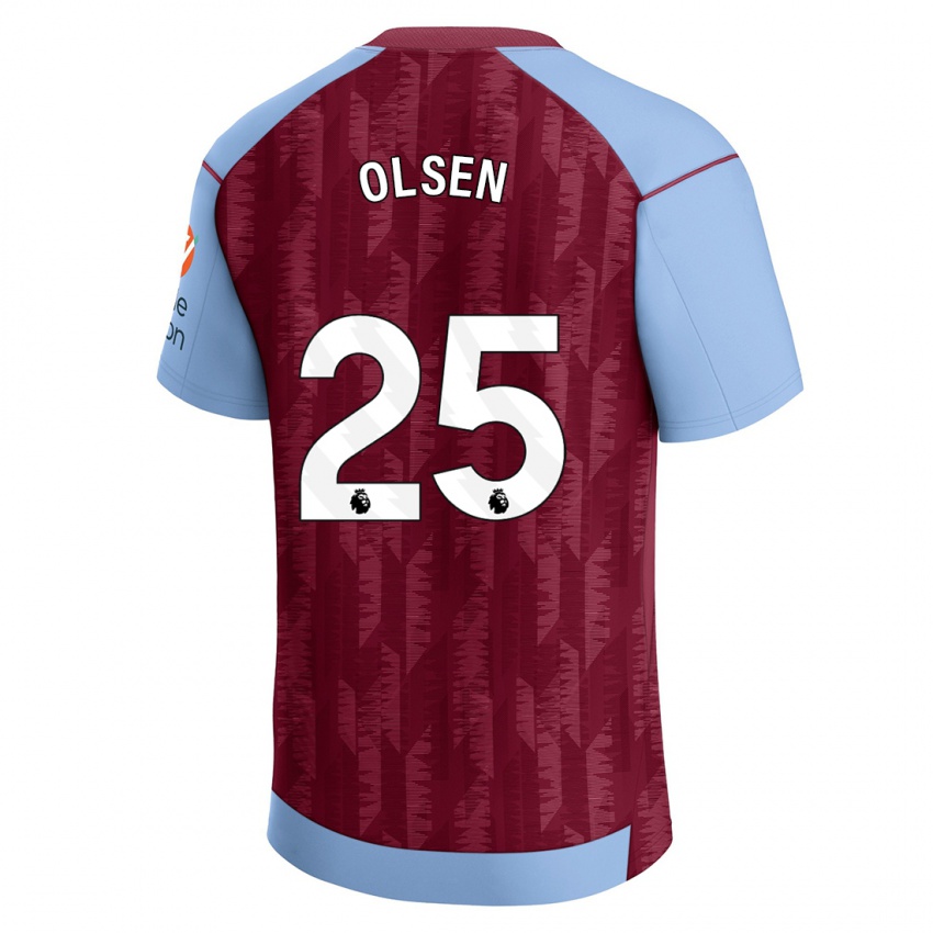Niño Camiseta Robin Olsen #25 Azul Claro 1ª Equipación 2023/24 La Camisa Argentina