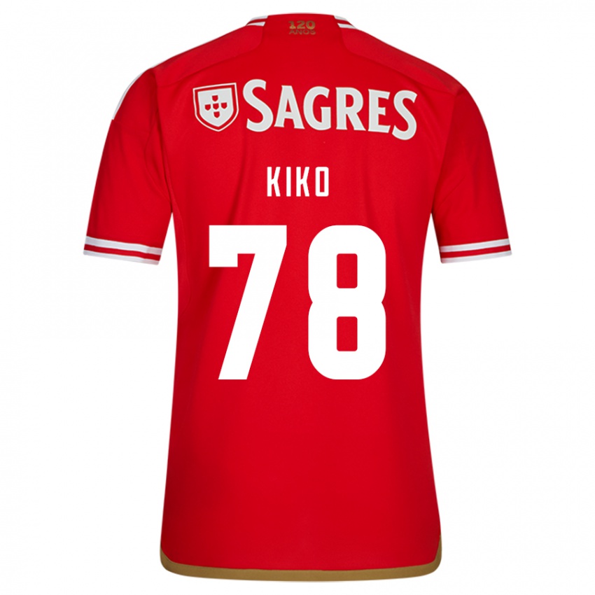 Niño Camiseta Kiko #78 Rojo 1ª Equipación 2023/24 La Camisa Argentina