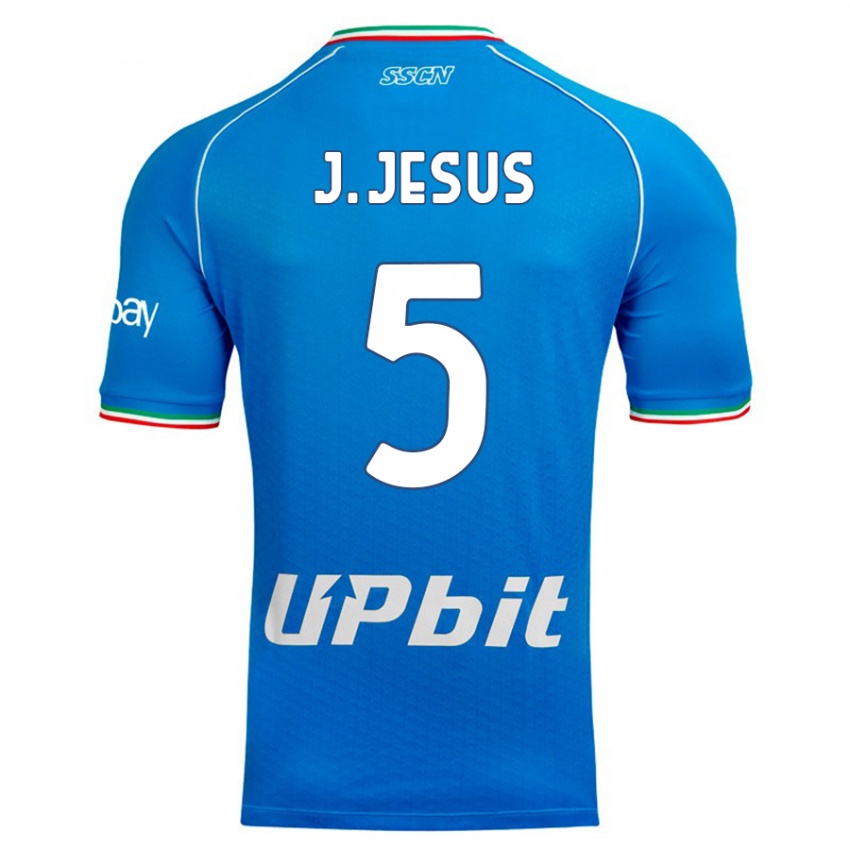 Niño Camiseta Juan Jesus #5 Cielo Azul 1ª Equipación 2023/24 La Camisa Argentina