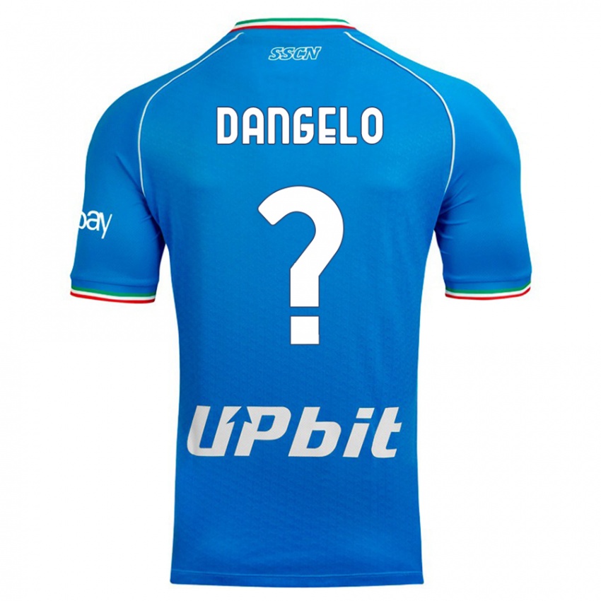 Niño Camiseta Raffaele Dangelo #0 Cielo Azul 1ª Equipación 2023/24 La Camisa Argentina