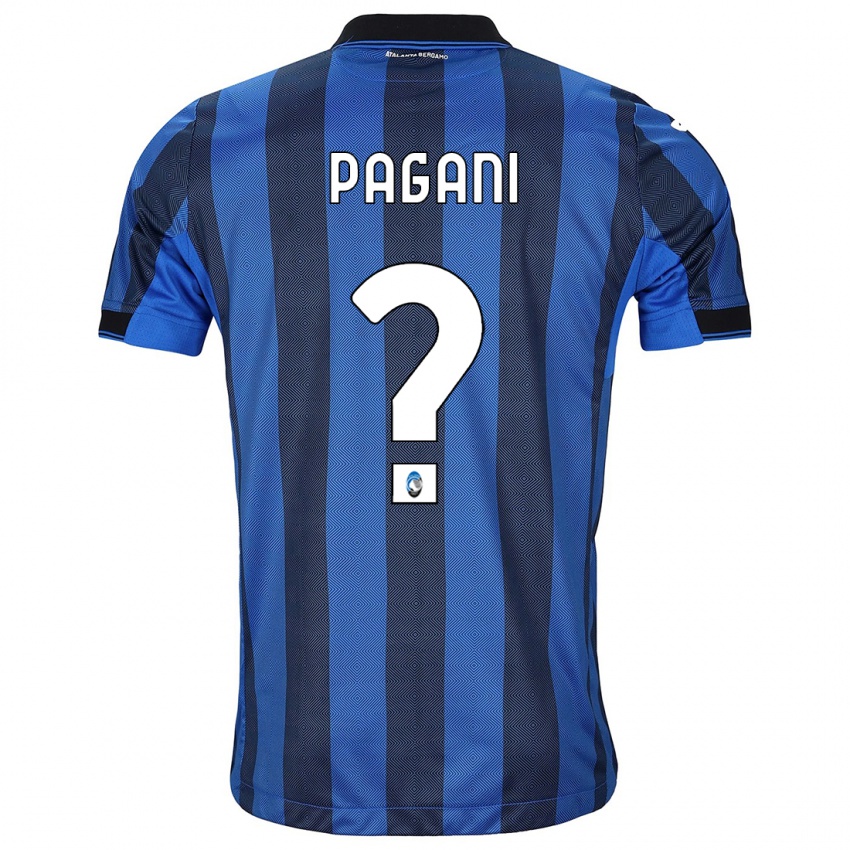 Niño Camiseta Federico Pagani #0 Azul Negro 1ª Equipación 2023/24 La Camisa Argentina