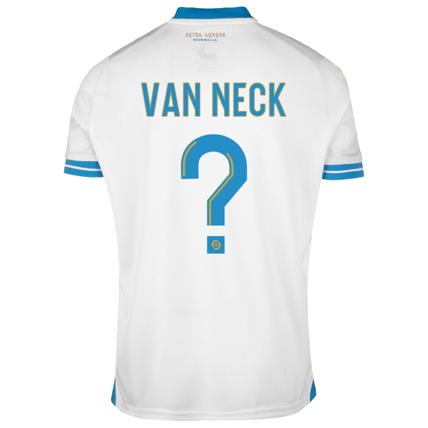 Niño Camiseta Jelle Van Neck #0 Blanco 1ª Equipación 2023/24 La Camisa Argentina