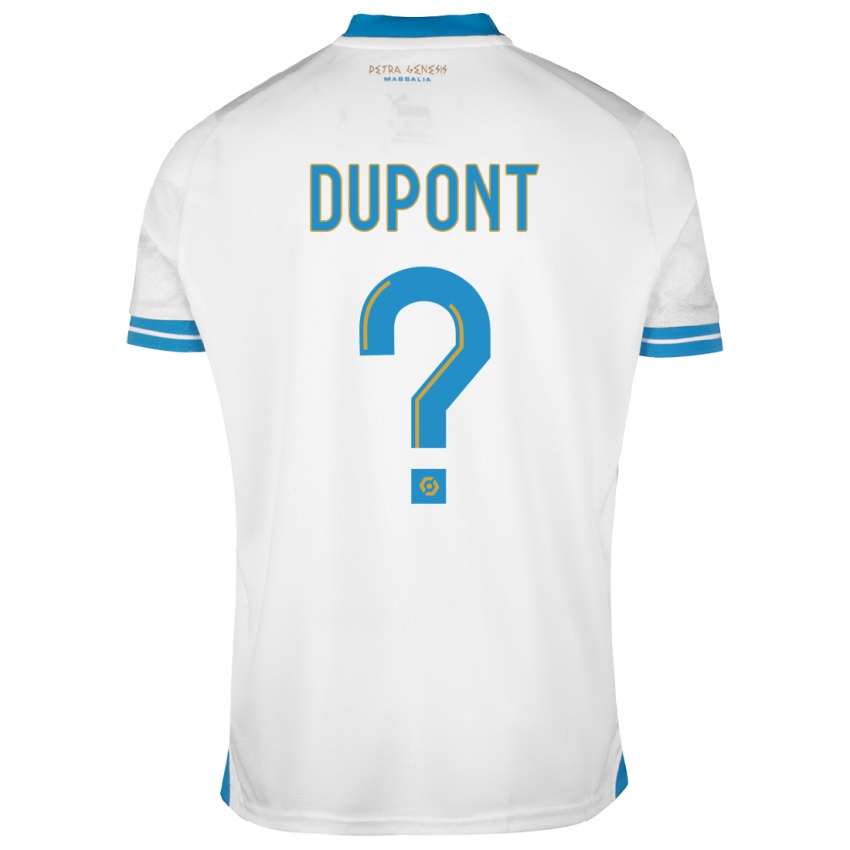 Niño Camiseta Hugo Dupont #0 Blanco 1ª Equipación 2023/24 La Camisa Argentina