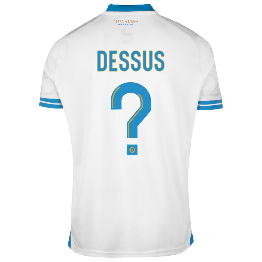 Niño Camiseta Bastien Dessus #0 Blanco 1ª Equipación 2023/24 La Camisa Argentina