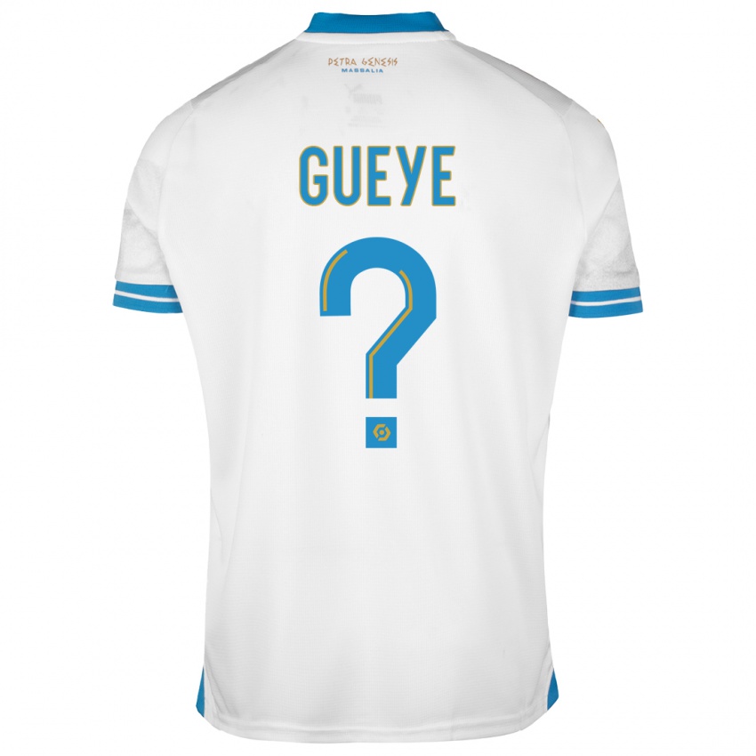 Niño Camiseta Daouda Gueye #0 Blanco 1ª Equipación 2023/24 La Camisa Argentina