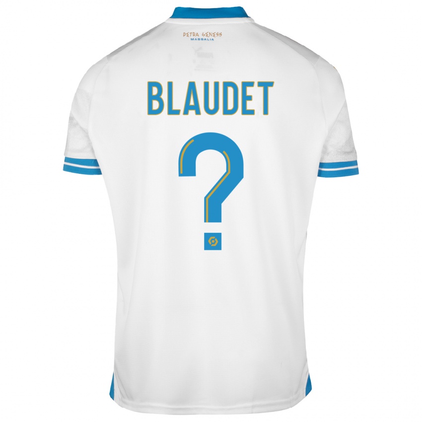 Niño Camiseta David Blaudet #0 Blanco 1ª Equipación 2023/24 La Camisa Argentina